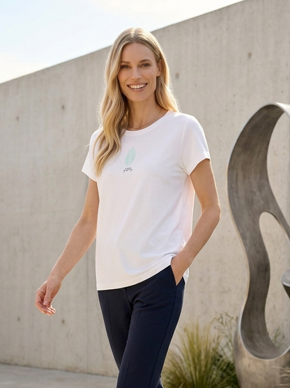 Top with Subtle Print