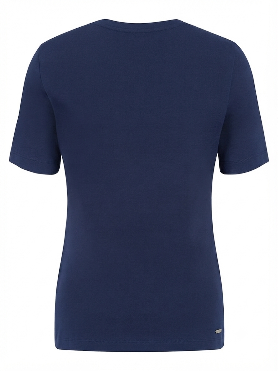 Cotton T-shirt - Navy