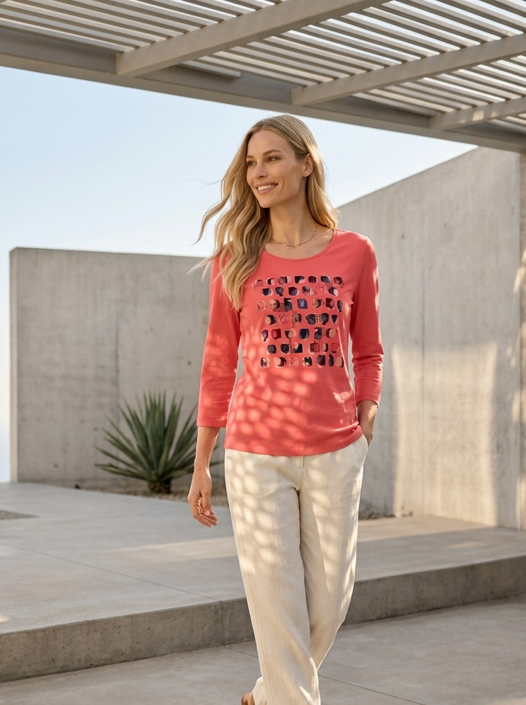 Top with Print