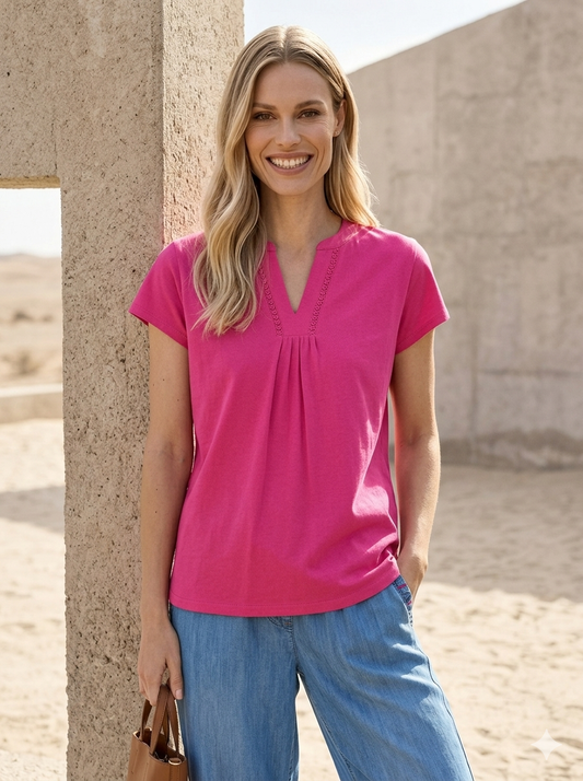 NEW Top with Embroidery