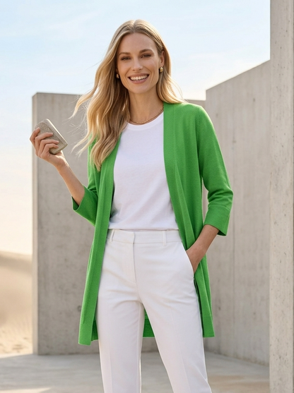 Linen/cotton Cardigan