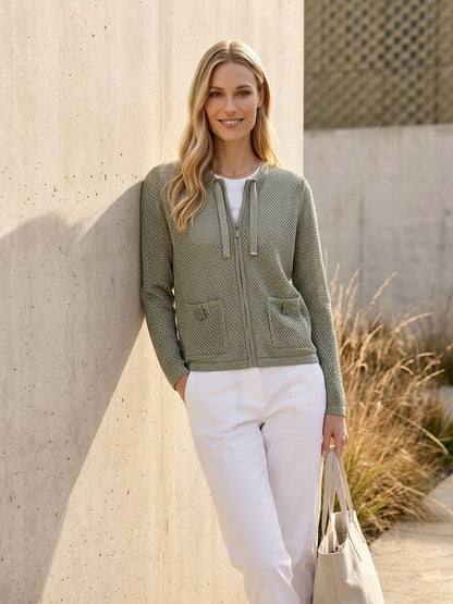 Zippered Cardigan - GERRY WEBER