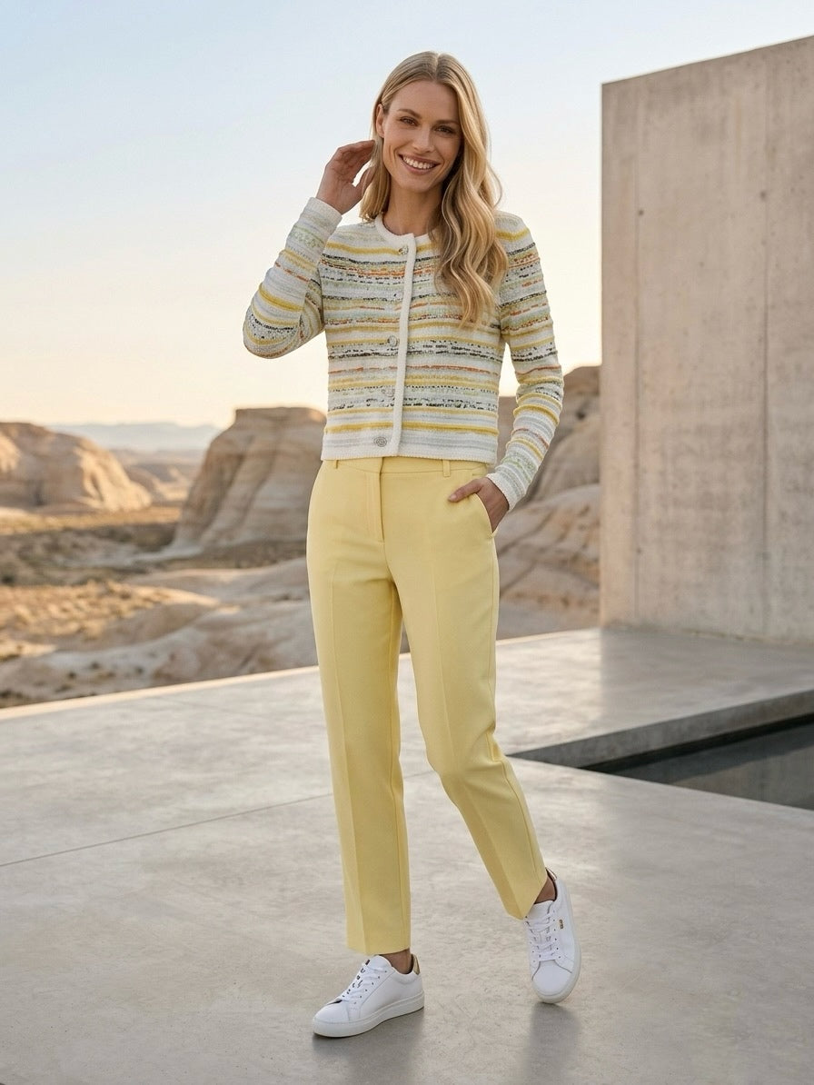 NEW Linen Blend Trouser - GERRY WEBER