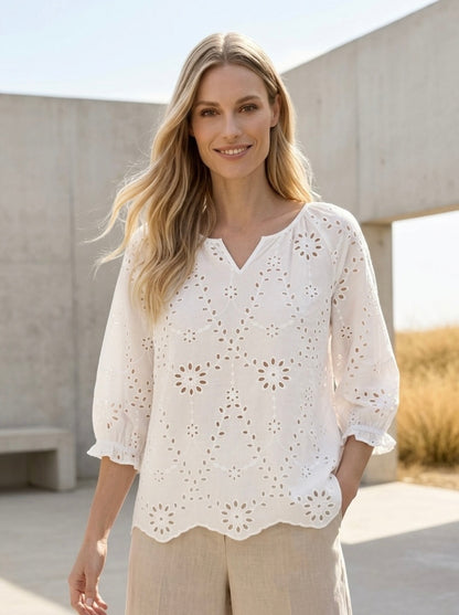 NEW Embroidered Blouse - GERRY WEBER