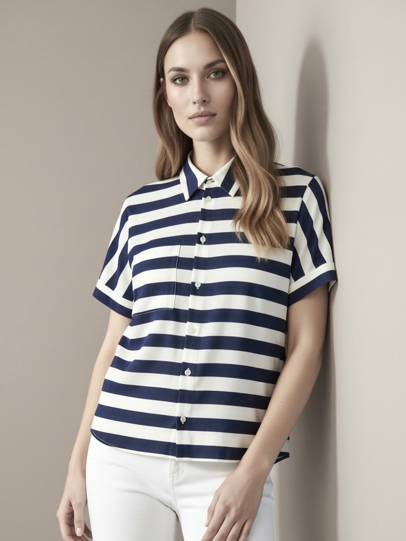 NEW Striped Blouse - GERRY WEBER