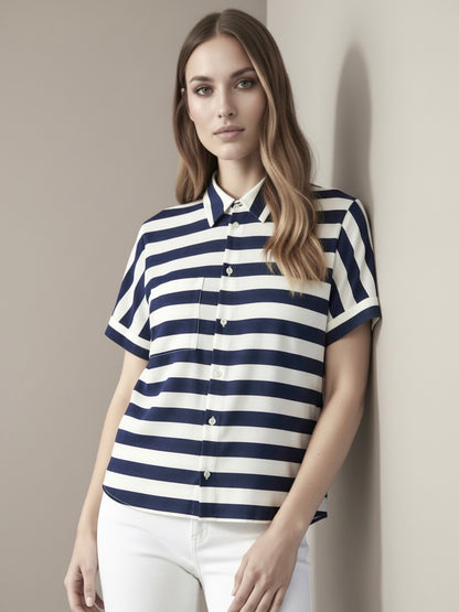 NEW Striped Blouse - GERRY WEBER