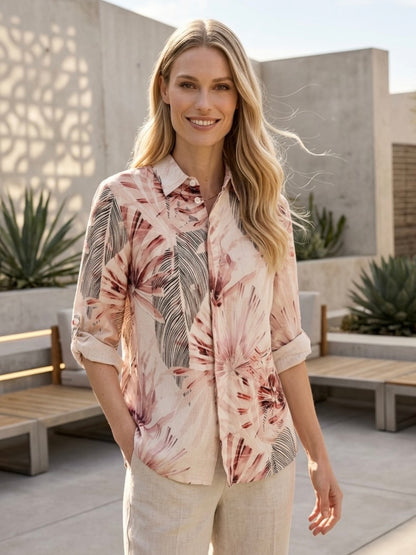 NEW Linen Blouse - GERRY WEBER