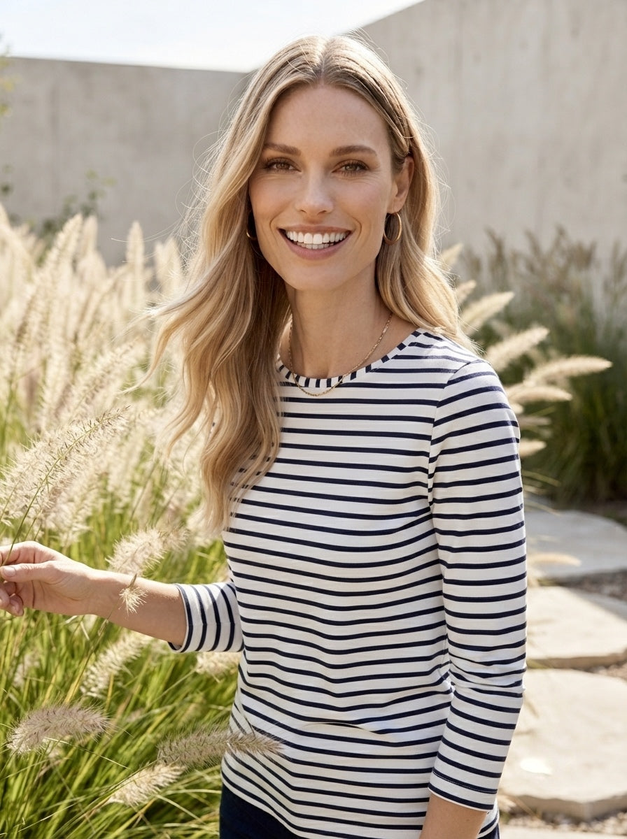Top with Stripes