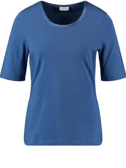 Top with Satin Trim