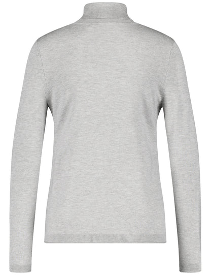 Knit Turtleneck — Grey