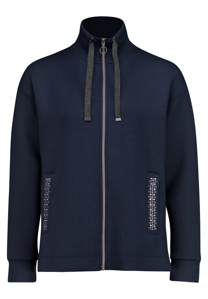 Zippered Cardigan*