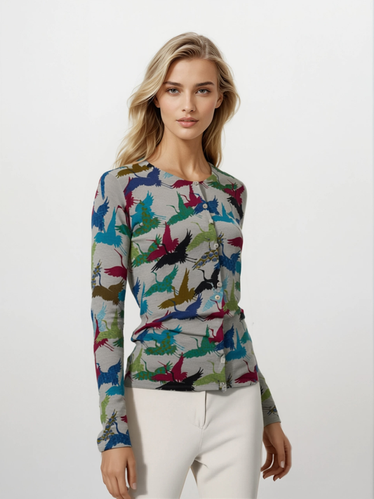 Cardigan with Buttons - GERRY WEBER