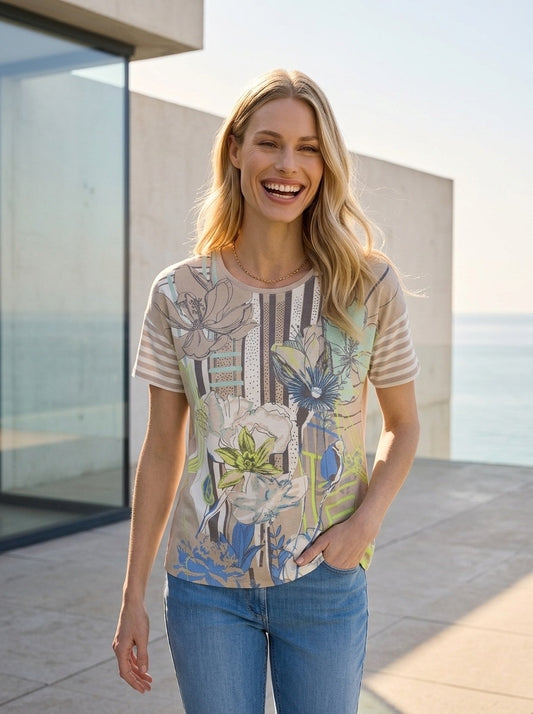 NEW Top with Print - GERRY WEBER