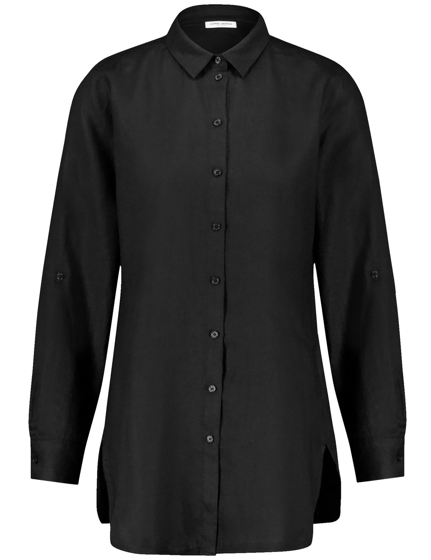 Linen Blouse with Side Slits - GERRY WEBER