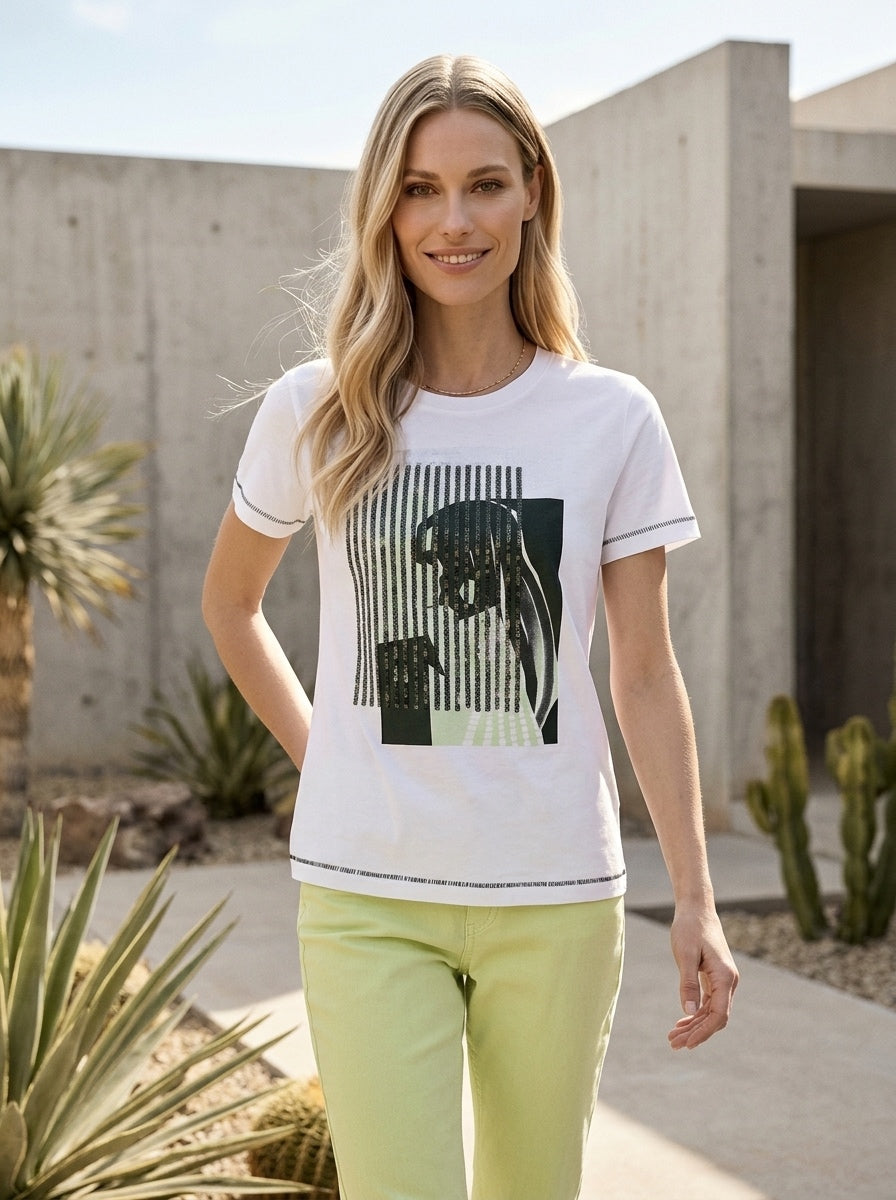 Top with Print