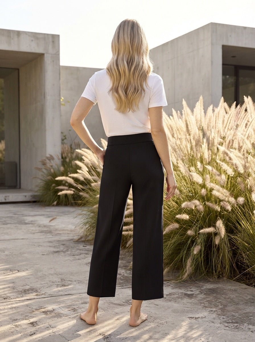 Pull-on Culotte – Black