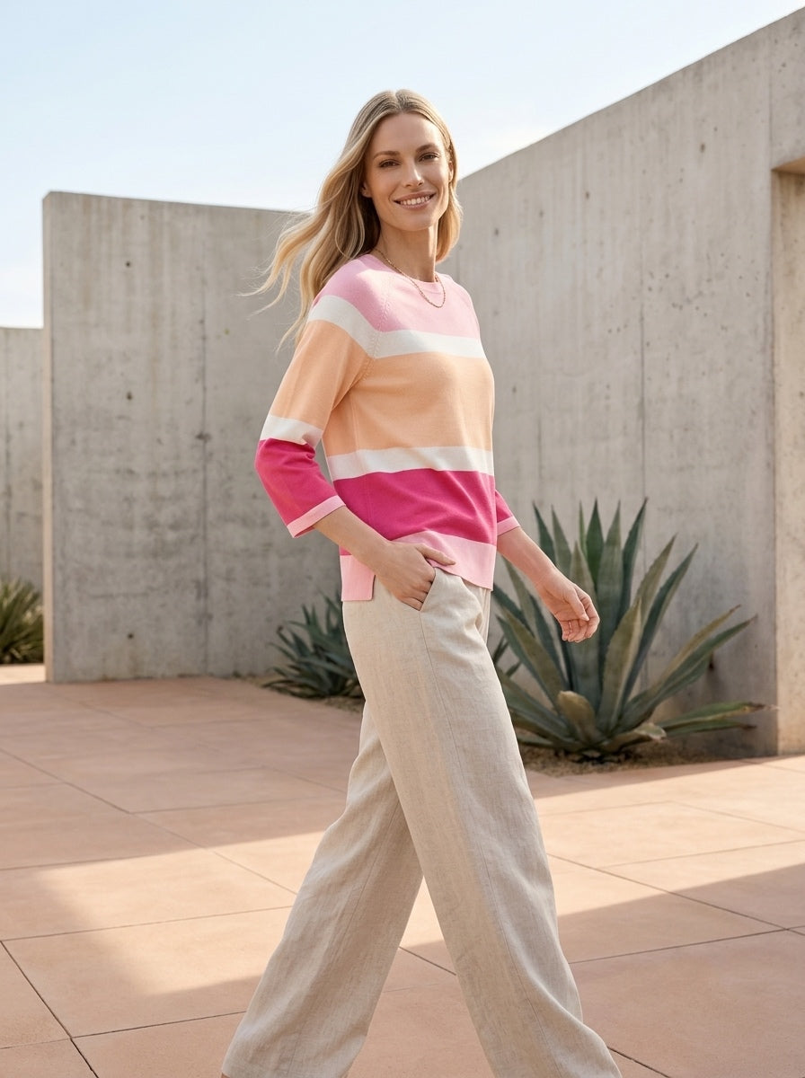 Colour Block Pullover - GERRY WEBER