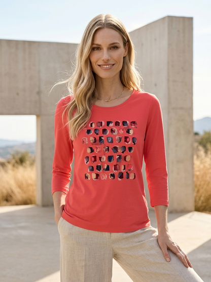 Top with Print