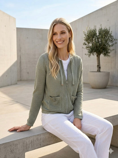 Zippered Cardigan - GERRY WEBER