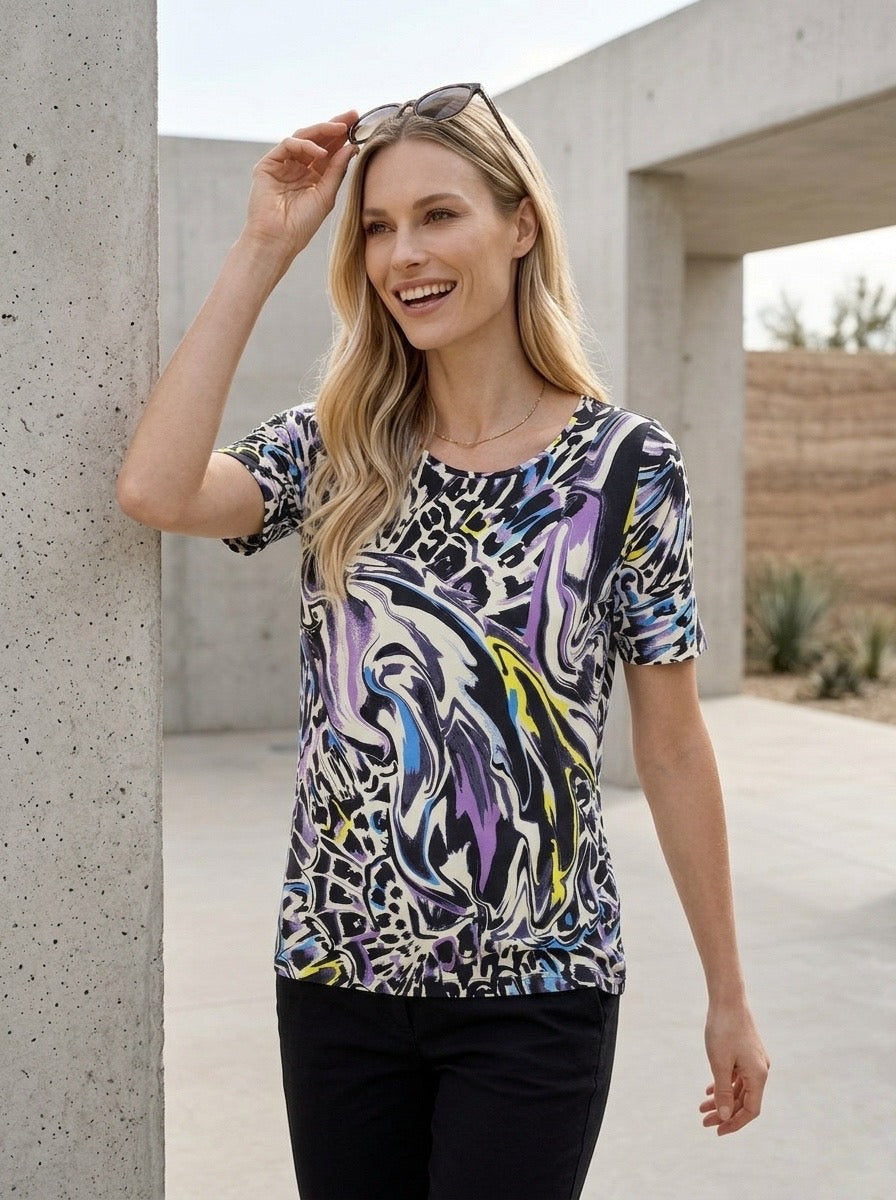 Top with Print
