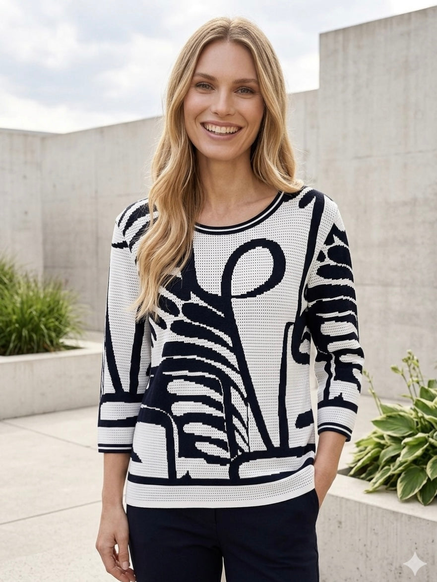NEW Jacquard Pullover - GERRY WEBER