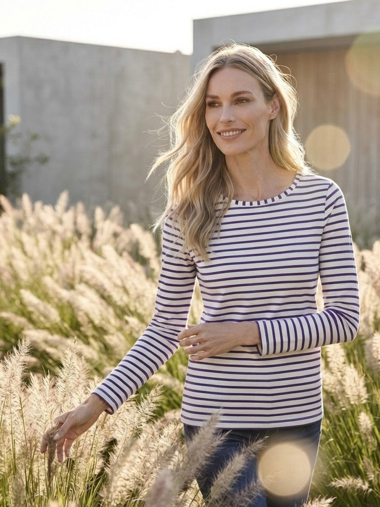 Top with Stripes