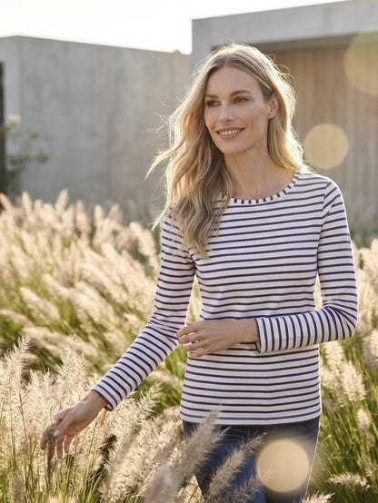 Top with Stripes