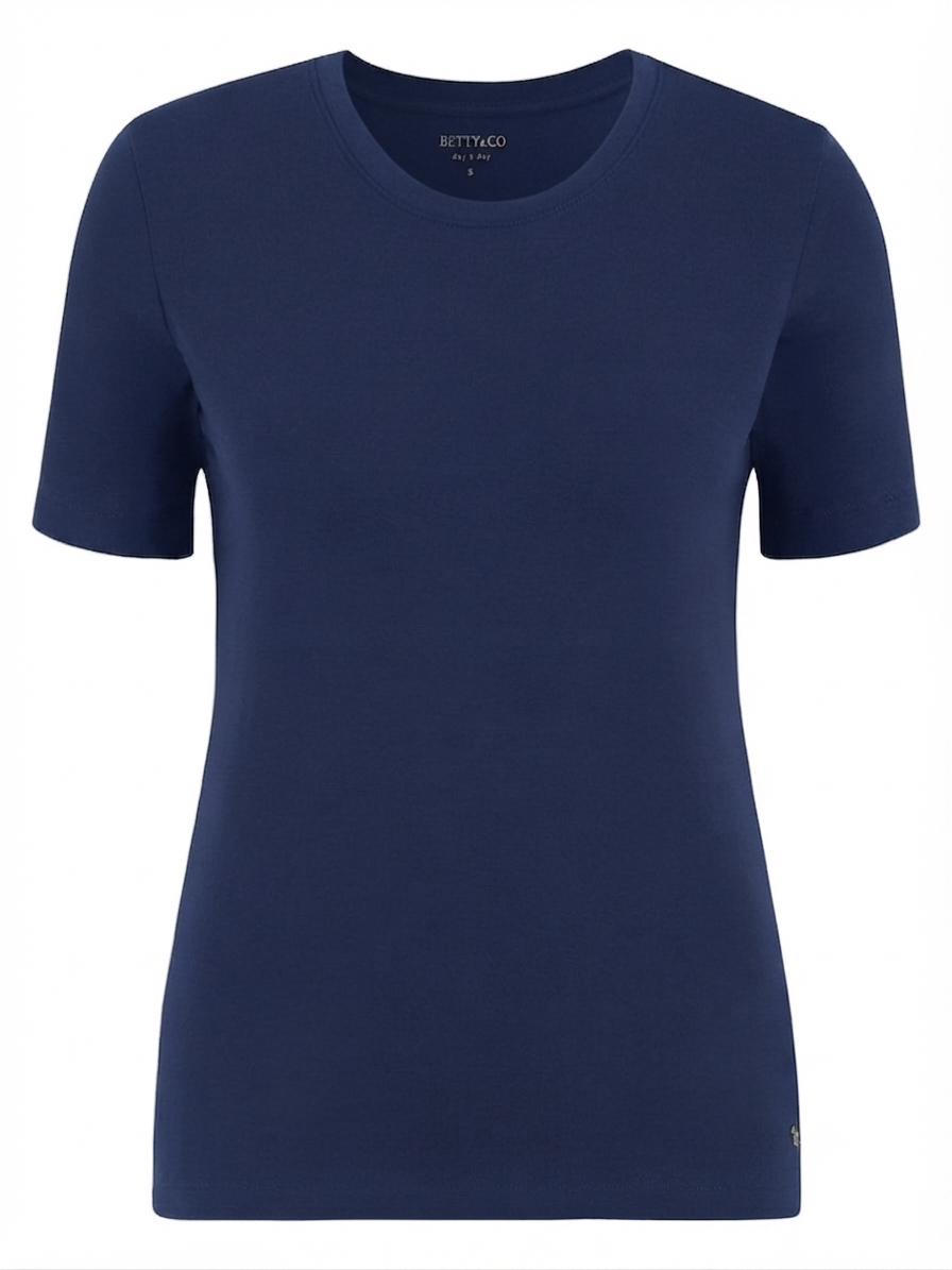 Cotton T-shirt - Navy