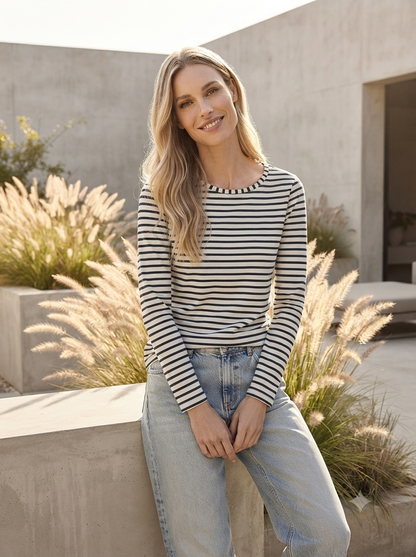 Top with Stripes