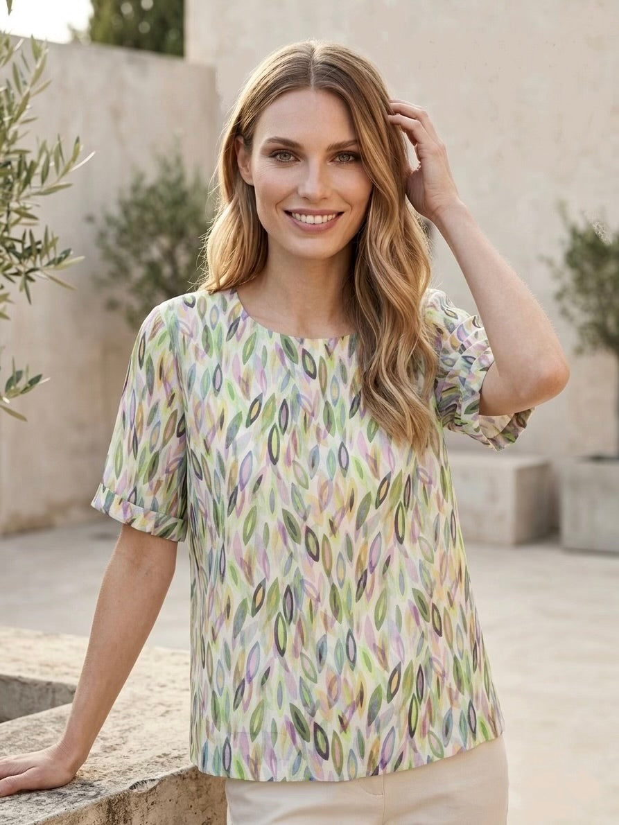 NEW Blouse with Print - GERRY WEBER