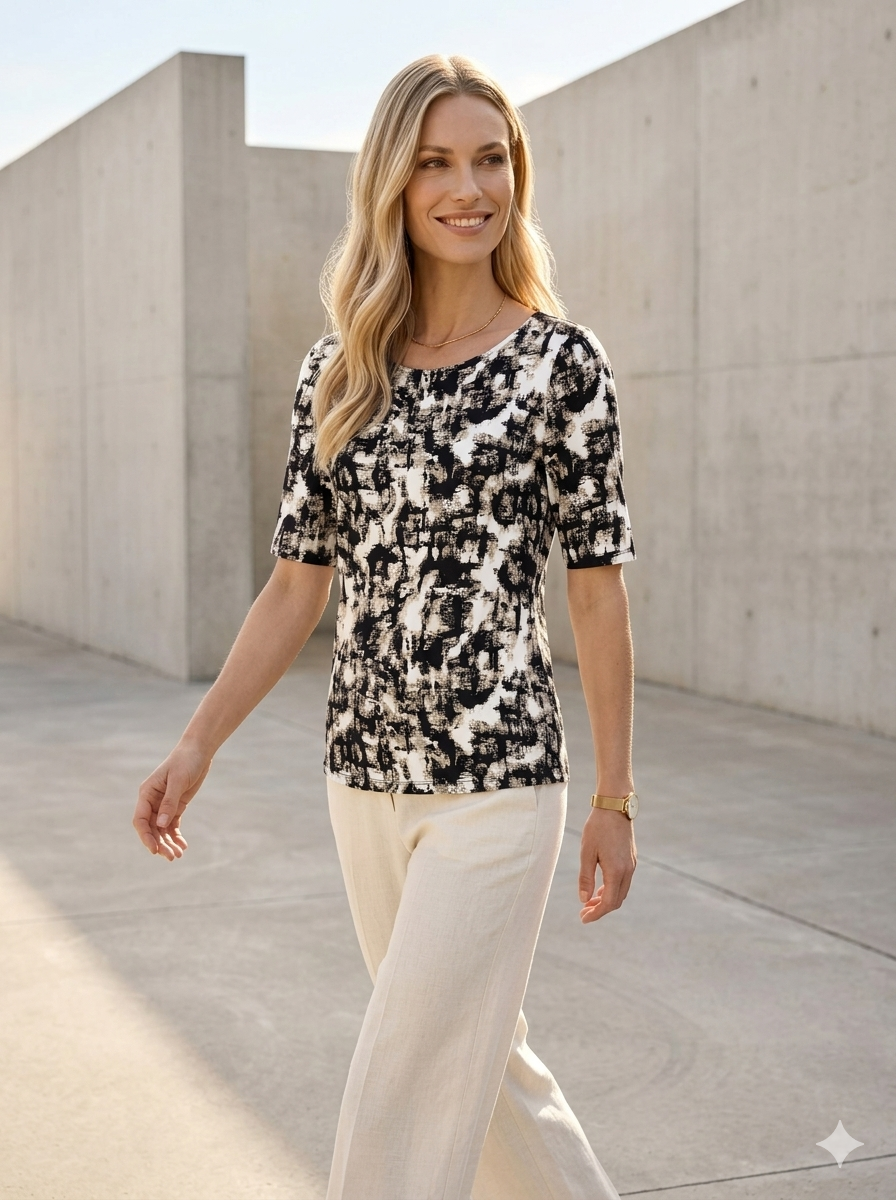 Top with Print