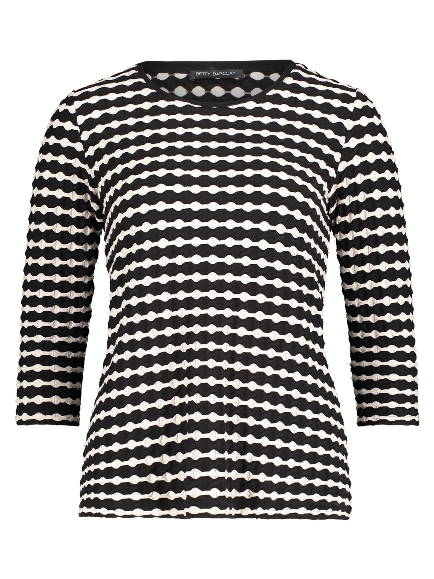 NEW Textured Top – Black - GERRY WEBER