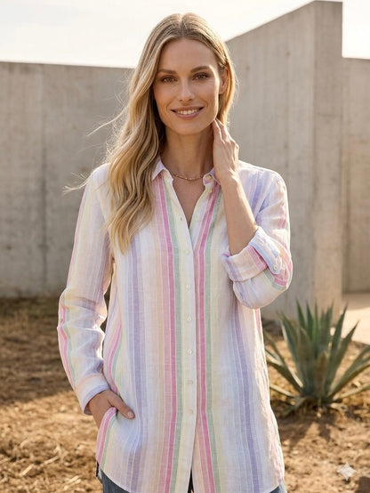 Linen Blend Blouse - GERRY WEBER