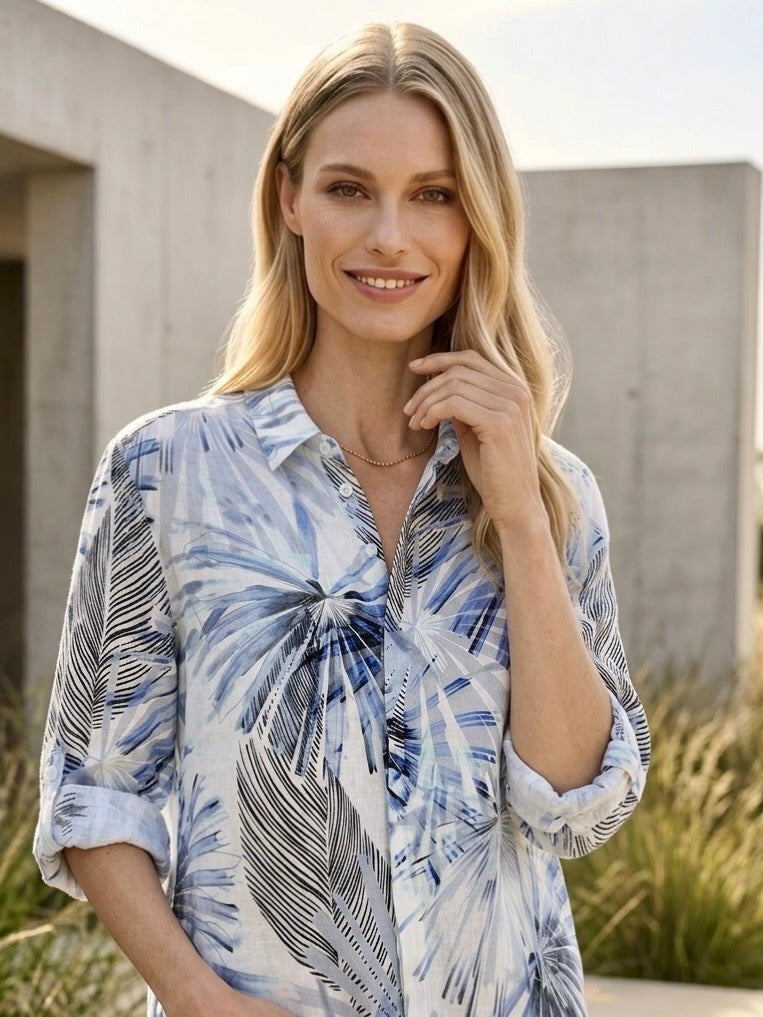 NEW Linen Blouse - GERRY WEBER