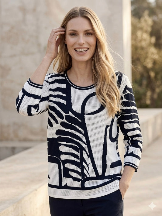 NEW Jacquard Pullover - GERRY WEBER