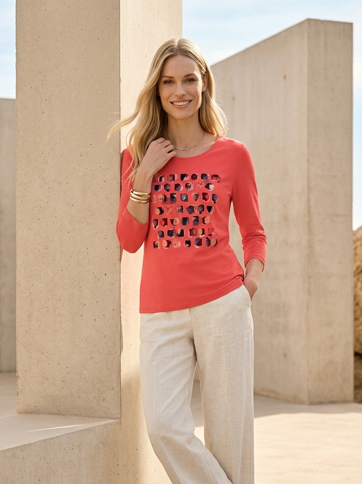 Top with Print