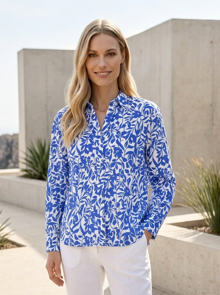NEW Cotton Blouse - GERRY WEBER