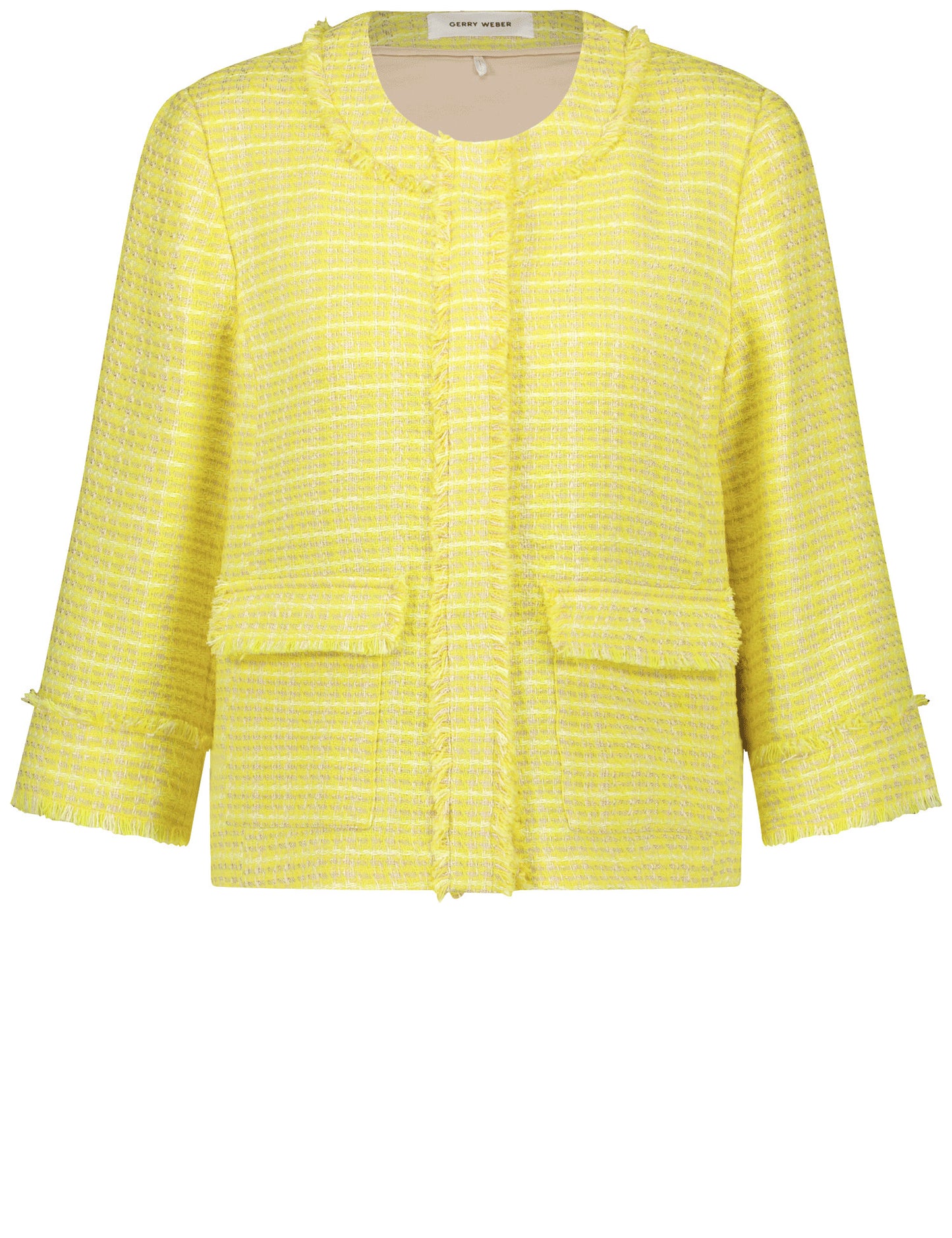 NEW Jacket with Fringe Edges