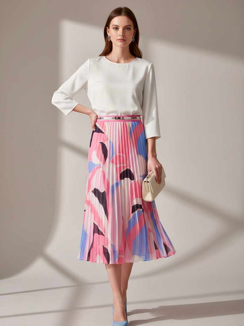 NEW Skirt with Print - GERRY WEBER