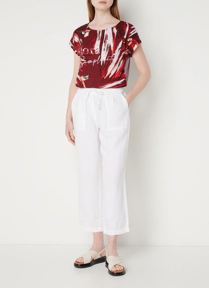 Pull-on Linen Pant - GERRY WEBER