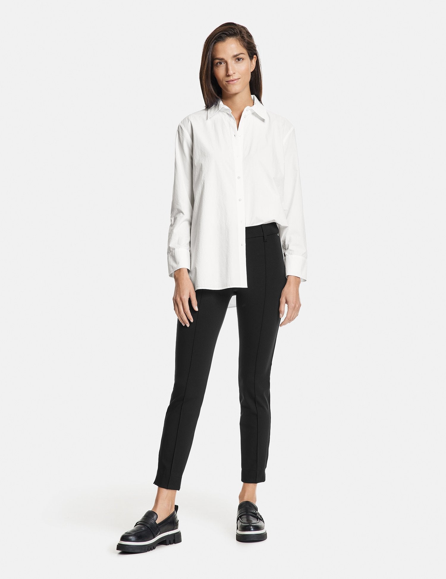 DeLuxe Trouser in Navy - GERRY WEBER
