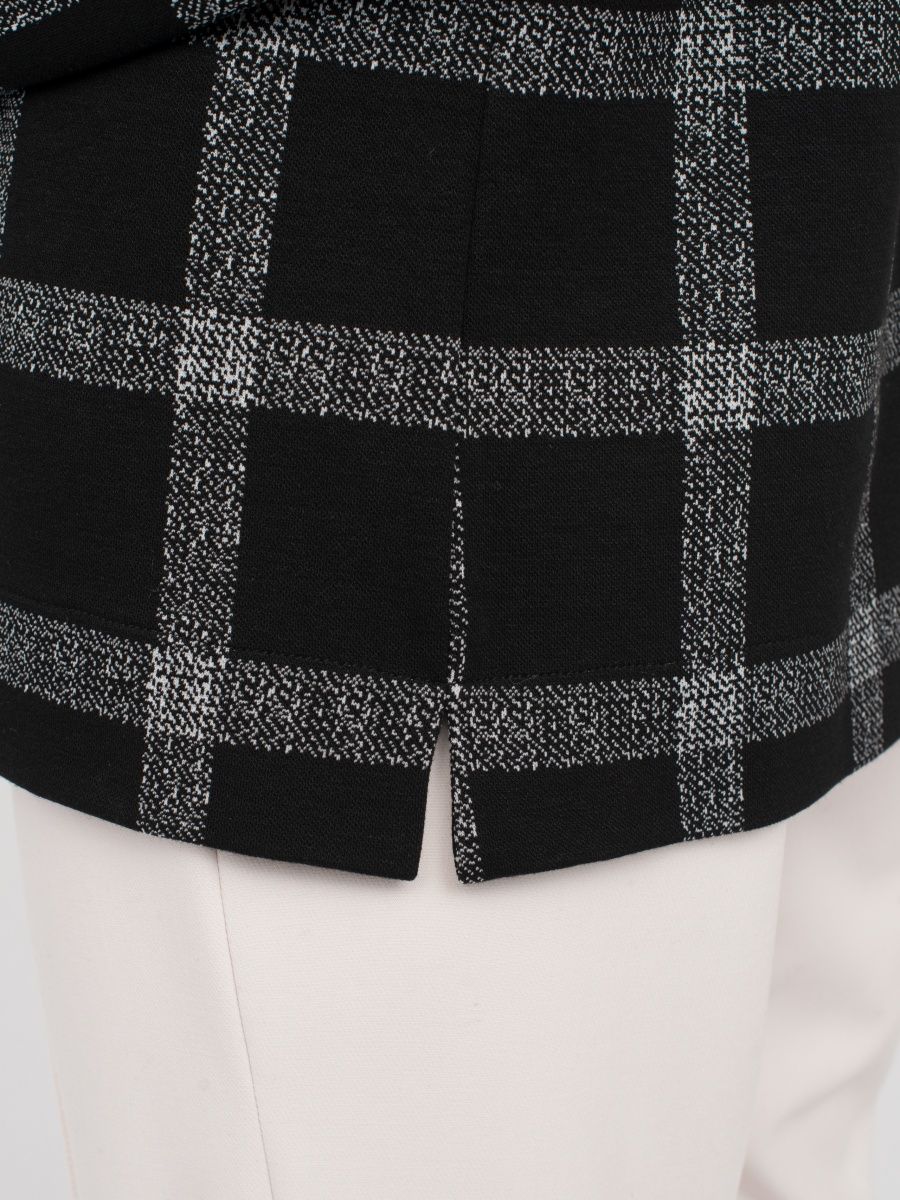 Pullover with Windowpane Checks - GERRY WEBER