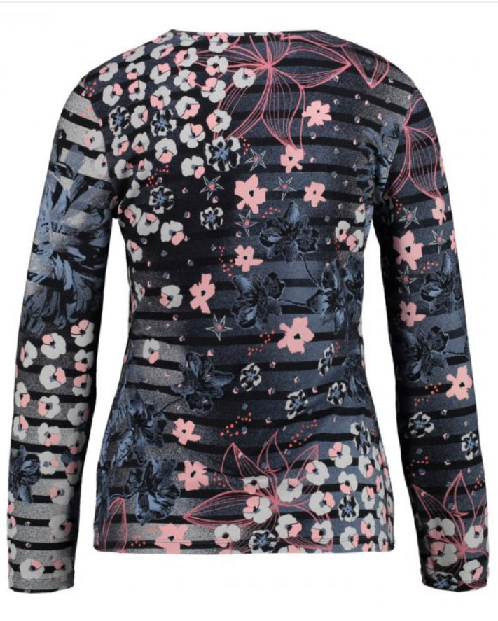 Top with Print - ELIZABETH SCHINDLER