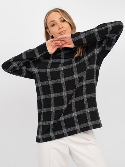 Pullover with Windowpane Checks - GERRY WEBER
