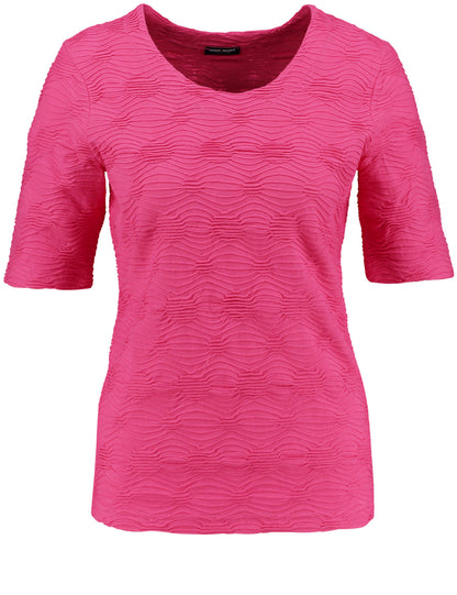Textured Cotton Top